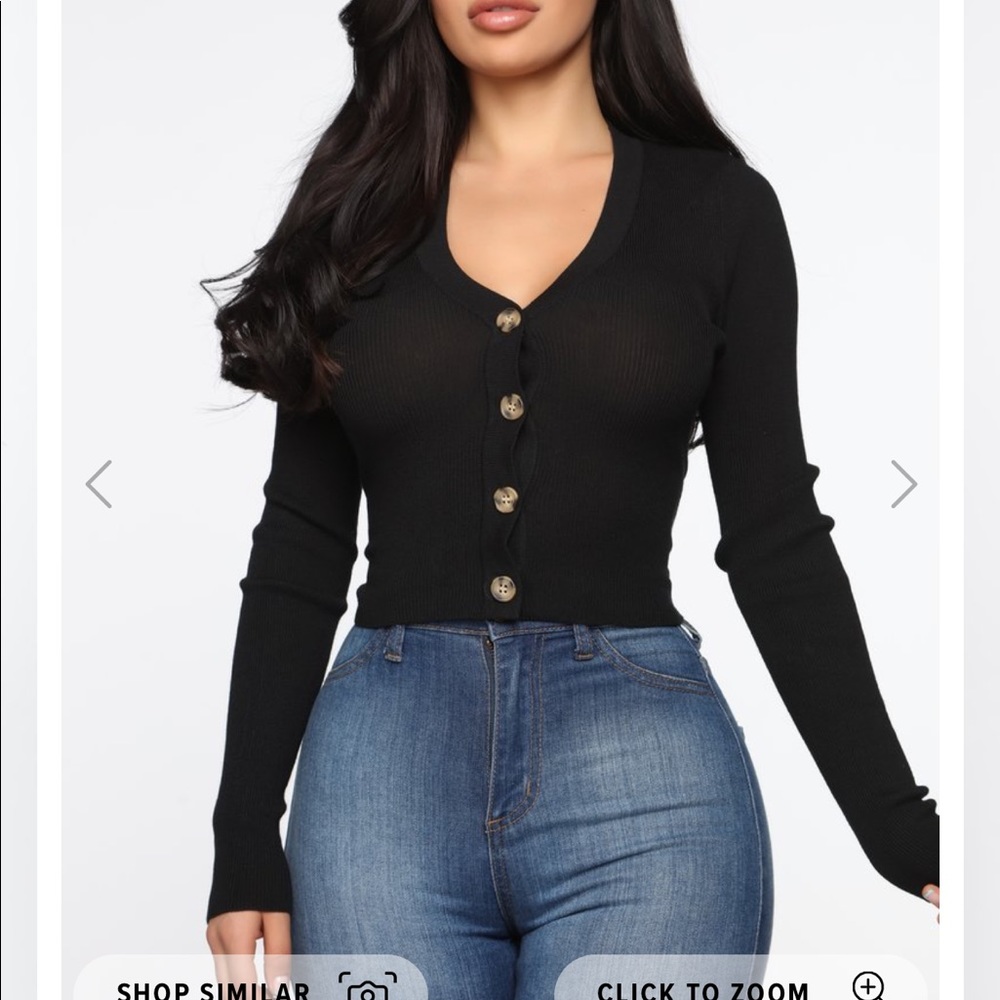 Cropped sweater